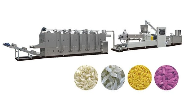 Máquina Instantânea para Fazer Arroz Fortificado