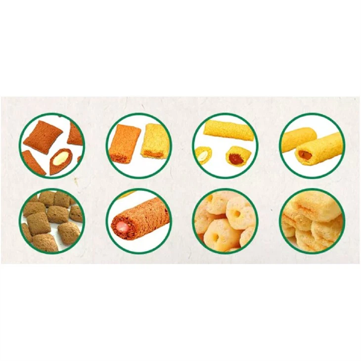 Crispy Puffy Puffed Snack Food Making Machine