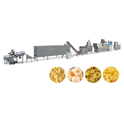 Máquina de processamento de salgadinhos não fritos