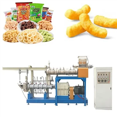 Máquina de produção de alimentos folhados para lazer