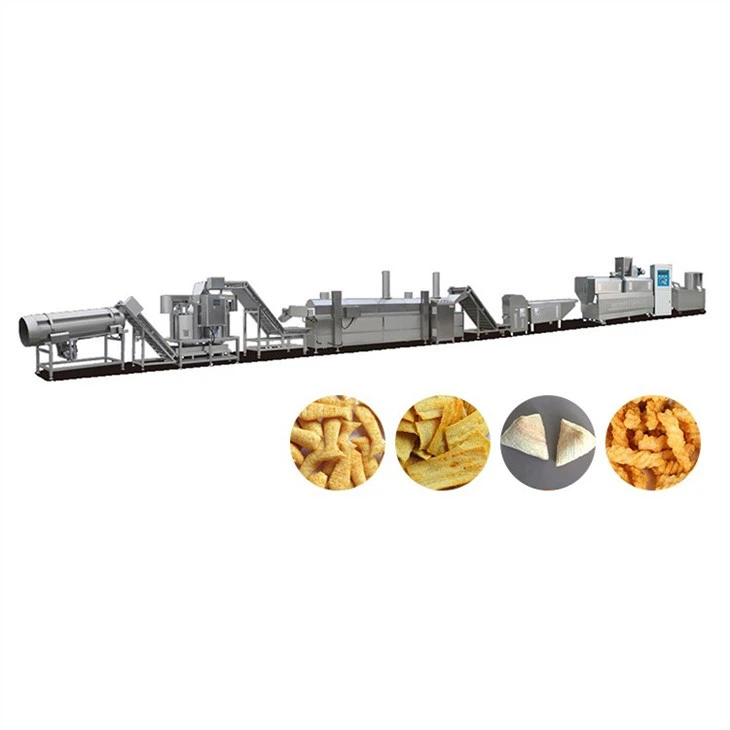 Linha de produção crocante de Bugles de salgadinhos fritos