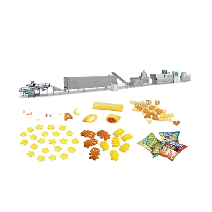 Non Fried Puffed Snacks Production Line